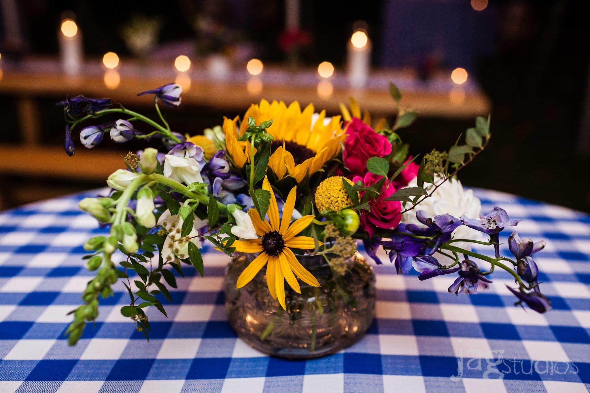 Edson Hill Stowe VT Jaclyn Watson Events Picnic Themed Wedding