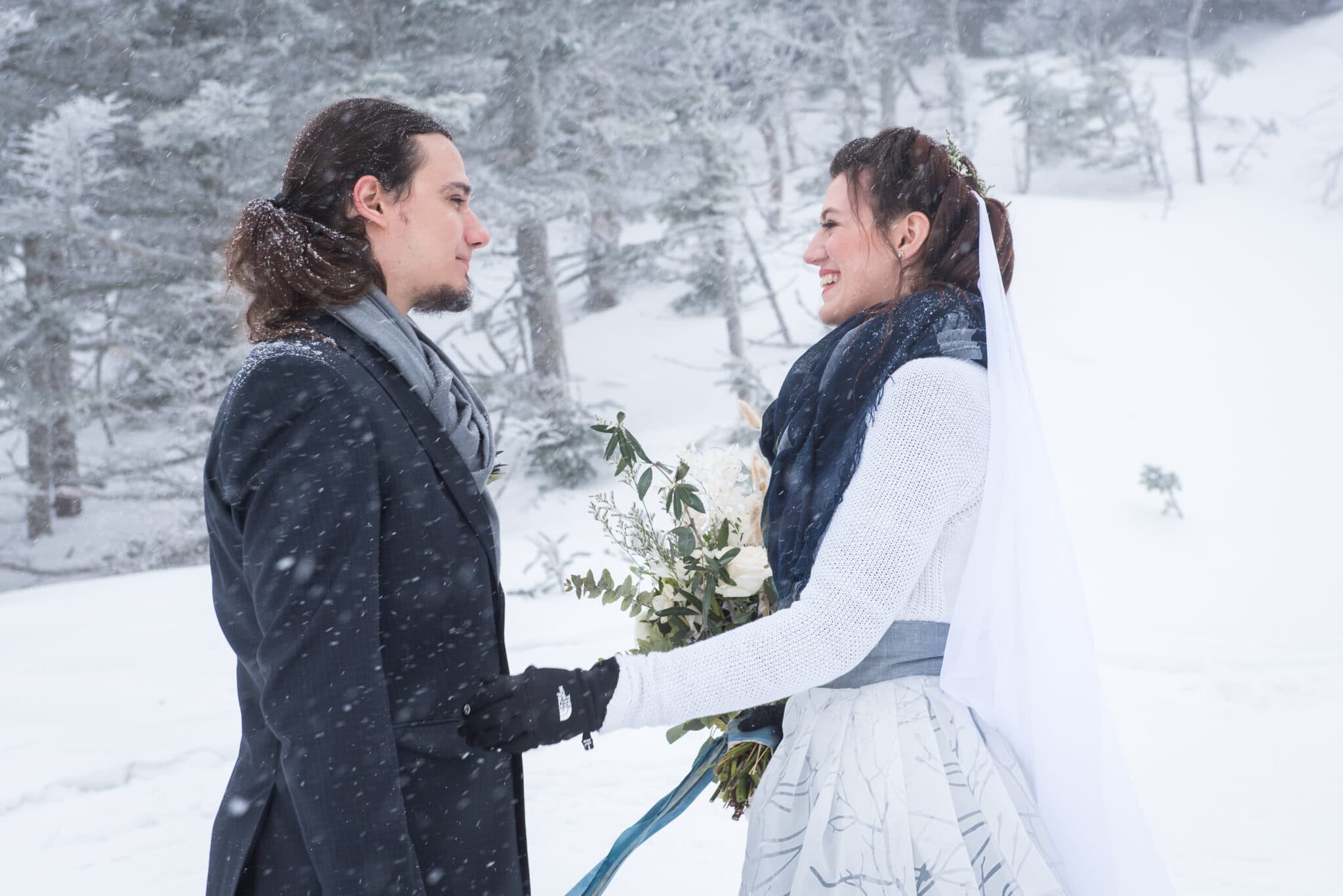 Jaclyn Watson Events •Winter Wedding Elopement • VT|FL|NY